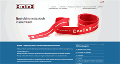 Desktop Screenshot of eve-line.pl
